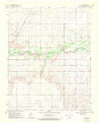 1969 Map of Alva SE, 1971 Print
