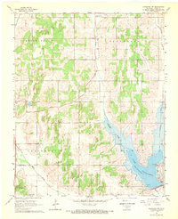 Download a high-resolution, GPS-compatible USGS topo map for Anadarko NW, OK (1969 edition)