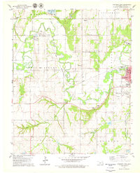 Download a high-resolution, GPS-compatible USGS topo map for Anadarko West, OK (1979 edition)