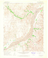 Download a high-resolution, GPS-compatible USGS topo map for Antelope Hills, OK (1967 edition)