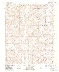 Download a high-resolution, GPS-compatible USGS topo map for Anthon, OK (1984 edition)