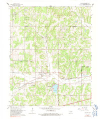 Download a high-resolution, GPS-compatible USGS topo map for Arcadia, OK (1991 edition)