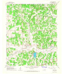 Download a high-resolution, GPS-compatible USGS topo map for Arcadia, OK (1967 edition)
