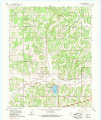Download a high-resolution, GPS-compatible USGS topo map for Arcadia, OK (1985 edition)