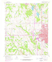 Download a high-resolution, GPS-compatible USGS topo map for Ardmore West, OK (1978 edition)