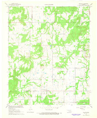 Download a high-resolution, GPS-compatible USGS topo map for Ashland, OK (1968 edition)