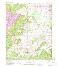 Download a high-resolution, GPS-compatible USGS topo map for Avant SE, OK (1983 edition)