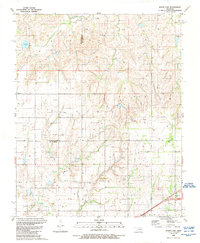 Download a high-resolution, GPS-compatible USGS topo map for Baker Lake, OK (1989 edition)
