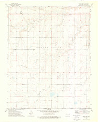 Download a high-resolution, GPS-compatible USGS topo map for Balko SW, OK (1976 edition)