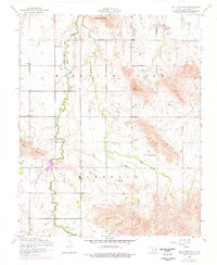 Download a high-resolution, GPS-compatible USGS topo map for Bally Mountain, OK (1976 edition)