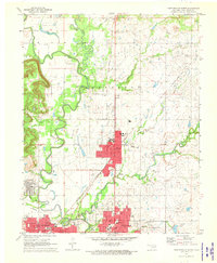 Download a high-resolution, GPS-compatible USGS topo map for Bartlesville North, OK (1973 edition)