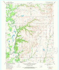 Download a high-resolution, GPS-compatible USGS topo map for Bartlesville SE, OK (1987 edition)