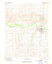Download a high-resolution, GPS-compatible USGS topo map for Beaver, OK (1976 edition)
