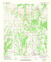 Download a high-resolution, GPS-compatible USGS topo map for Bennington North, OK (1971 edition)