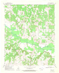 Download a high-resolution, GPS-compatible USGS topo map for Bentley, OK (1971 edition)