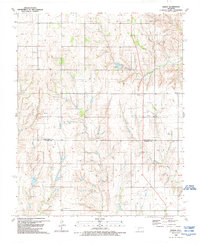 Download a high-resolution, GPS-compatible USGS topo map for Berlin, OK (1990 edition)
