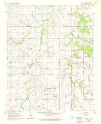 Download a high-resolution, GPS-compatible USGS topo map for Bethany NE, OK (1976 edition)