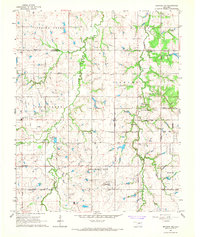 Download a high-resolution, GPS-compatible USGS topo map for Bethany NE, OK (1967 edition)