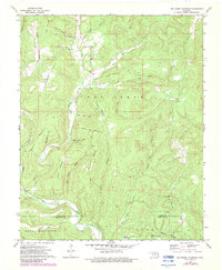 Download a high-resolution, GPS-compatible USGS topo map for Big Round Mountain, OK (1983 edition)