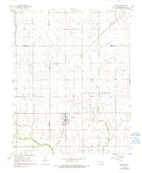 Download a high-resolution, GPS-compatible USGS topo map for Billings, OK (1991 edition)