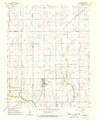 Download a high-resolution, GPS-compatible USGS topo map for Billings, OK (1969 edition)