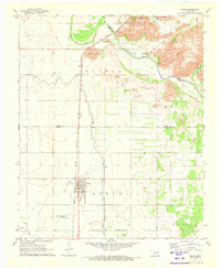 Download a high-resolution, GPS-compatible USGS topo map for Blair, OK (1973 edition)