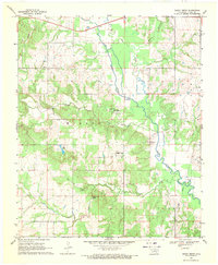 Download a high-resolution, GPS-compatible USGS topo map for Boggy Depot, OK (1971 edition)