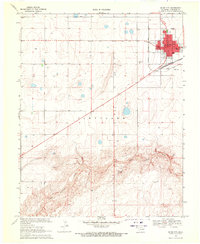 Download a high-resolution, GPS-compatible USGS topo map for Boise City, OK (1971 edition)