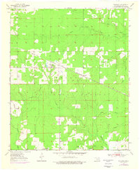 Download a high-resolution, GPS-compatible USGS topo map for Bokhoma, OK (1976 edition)