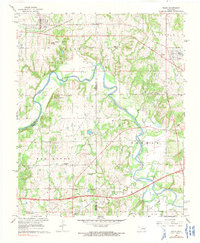 Download a high-resolution, GPS-compatible USGS topo map for Boley, OK (1991 edition)