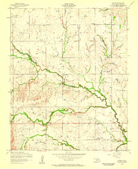 Download a high-resolution, GPS-compatible USGS topo map for Boone, OK (1959 edition)
