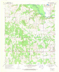 Download a high-resolution, GPS-compatible USGS topo map for Boswell SW, OK (1971 edition)