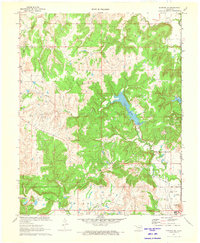 Download a high-resolution, GPS-compatible USGS topo map for Bowring SE, OK (1973 edition)