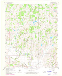 Download a high-resolution, GPS-compatible USGS topo map for Bradley, OK (1980 edition)