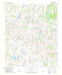 Download a high-resolution, GPS-compatible USGS topo map for Bray, OK (1982 edition)