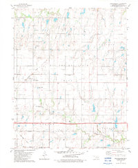 Download a high-resolution, GPS-compatible USGS topo map for Breckinridge, OK (1983 edition)