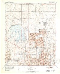 1951 Map of Britton, 1952 Print