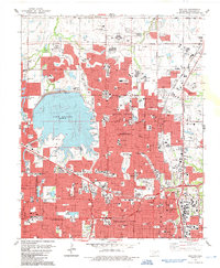 Download a high-resolution, GPS-compatible USGS topo map for Britton, OK (1987 edition)