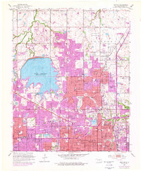 Download a high-resolution, GPS-compatible USGS topo map for Britton, OK (1976 edition)