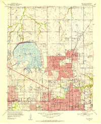 Download a high-resolution, GPS-compatible USGS topo map for Britton, OK (1952 edition)
