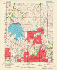 Download a high-resolution, GPS-compatible USGS topo map for Britton, OK (1966 edition)