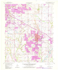 Download a high-resolution, GPS-compatible USGS topo map for Broken Arrow, OK (1982 edition)