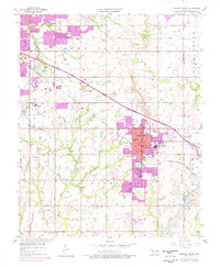 Download a high-resolution, GPS-compatible USGS topo map for Broken Arrow, OK (1976 edition)