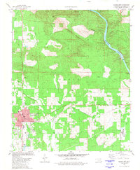 Download a high-resolution, GPS-compatible USGS topo map for Broken Bow, OK (1981 edition)