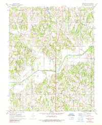 Download a high-resolution, GPS-compatible USGS topo map for Brooksville, OK (1989 edition)