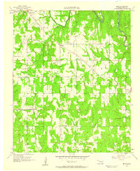 Download a high-resolution, GPS-compatible USGS topo map for Bruno, OK (1958 edition)