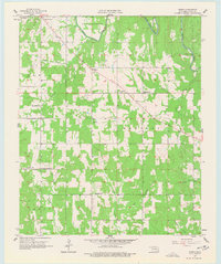 Download a high-resolution, GPS-compatible USGS topo map for Bruno, OK (1977 edition)