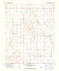 Download a high-resolution, GPS-compatible USGS topo map for Bryans Corner SW, OK (1976 edition)