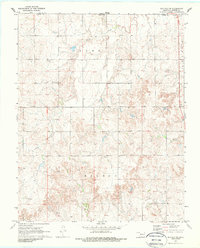 Download a high-resolution, GPS-compatible USGS topo map for Buffalo NW, OK (1988 edition)