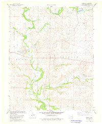 Download a high-resolution, GPS-compatible USGS topo map for Burbank, OK (1978 edition)